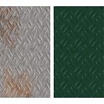 Грунт-эмаль H по металлу, 3 в 1, быстросохнущая шелковисто-матовая зеленая 0.9 кг