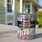 Эмаль акриловая VGT ВД-АК-1179 Профи по дереву, светло-оливковая, 2.5 кг