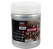 Эмаль акриловая VGT ВД-АК-1179 Металлик, для декоративных работ, серебро, 0.23 кг