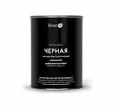 Грунт-эмаль Elcon 3 в 1 по ржавчине, матовая, черная, 0.8 кг