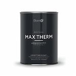 Эмаль Elcon Max Therm, для металла, термостойкая, матовая, белая, 0.8 кг