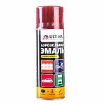 Эмаль аэрозольная ULTIMA ULT023 RAL 3003, акриловая, универсальная, вишневый, 520 мл