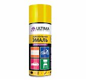 Эмаль аэрозольная ULTIMA ULT016 RAL 1018, акриловая, универсальная, желтый, 520 мл