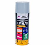 Эмаль аэрозольная ULTIMA ULT012, акриловая, универсальная, серый грунт, 520 мл