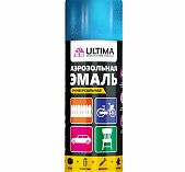 Эмаль аэрозольная ULTIMA ULT0301 алкидная, с металлическим эффектом, морской синий, 520 мл