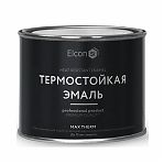Эмаль термостойкая Elcon Max Therm, профессиональная, до 1200°С, черная, 0.4 кг