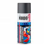Грунт-эмаль аэрозоль KUDO для пластика 520 мл графит RAL 7021