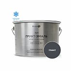 Грунт-эмаль Elcon 3 в 1 для металла, по ржавчине, матовая, графит, 2 кг