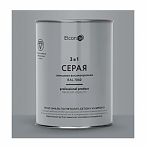 Грунт-эмаль Elcon 3 в 1, по ржавчине, глянцевая серая RAL 7040, 0.8 кг
