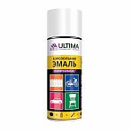 Эмаль аэрозольная Ultima ULT014 акриловая, универсальная, белый грунт, 520 мл