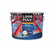 Эмаль Linnimax по ржавчине, шелковисто-матовая, белая RAL 9003, 2.5 л