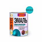 Эмаль ПФ-115 Virtuoso глянцевая, алкидная, атмосферостойкая, бирюзовая 0.9 кг