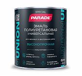 Эмаль полиуретановая Parade Union Special 9592883 универсальная высокопрочная, База А, белый, 0.9 л