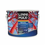 Эмаль по ржавчине Linnimax быстросохнущая, шелковисто-матовая, серый графит RAL 7024, 1.6 л
