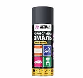 Эмаль аэрозольная Ultima ULT0047 универсальная RAL 7024 серый графит, 520 мл