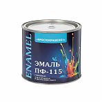 Эмаль алкидная Простокрашено ПФ-115 85173, универсальная, глянцевая, желтая, 1.8 кг