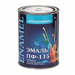Эмаль алкидная Простокрашено ПФ-115 81292, универсальная, глянцевая, светло-зеленая, 0.8 кг