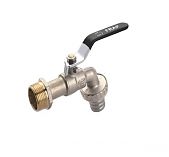 Кран шаровой Frap  1/2" с носиком