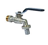 Кран шаровой Frap  3/4" с носиком