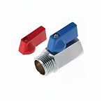 Кран шаровой Frap мини ВP-HP 1/2"х1/2" F 243.04, никелированный