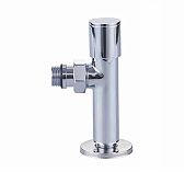 Кран для полотенцесушителя Vieir VR2033 c регулятором, НР-НР, 1/2" х 1/2", хром