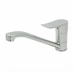 Смеситель для кухни Frud R49101, однорычажный, керамический картридж, силумин, хром