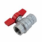 Кран шаровой Giacomini R851 1/2" ВН-ВН полнопроходной, латунь, хром