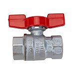 Кран шаровой Giacomini R851 1/2" ВН-ВН полнопроходной, латунь, хром