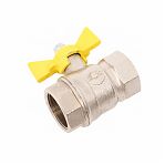 Кран шаровой Valfex N/P59 для газа 3/4" ВР/BP, ручка-бабочка, латунный