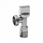 Вентиль угловой Frap F219.05.3 НР-НР 1/2"х3/4" для подключения сантехнических приборов, латунь