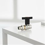 Кран шаровой Gappo G218.05 3/4" ВН-НР с американкой, полнопроходной