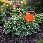 Лейка садовая Альтернатива пластиковая, 1.3 л, для полива растений на дачном участке