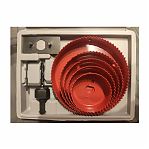 Набор коронок Strong повышенной прочности, по дереву, в упаковке 8 предметов