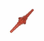 Соединитель для шланга 1/2"-5/8"-3/4" пожарное соединение
