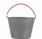 Ведро строительное Matrix 81464, объем 20 литров, пластик, ударопрочное, с ручкой, цвет Серый