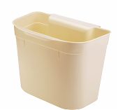 Ведро для мусора ЭльфПласт 447, объем 5.4 литра, пластик, навесное, цвет в ассортименте