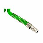 Шланг спиральный Eco AHU-1080 с быстросъемами, полиуретан, 8/12 мм, 10 м 