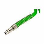 Шланг спиральный Eco AHU-1080 с быстросъемами, полиуретан, 8/12 мм, 10 м 