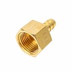 Соединение Eco AB-FT12/E10, внутренняя резьба 1/2", елочка 10 мм, латунь