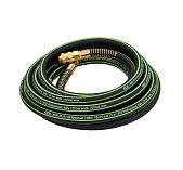 Шланг маслостойкий армированный Eco AHR-0510, для сжатого воздуха, с быстросъемным соединением, 10/16 мм, 5 м