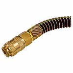 Шланг маслостойкий армированный Eco AHR-0510, для сжатого воздуха, с быстросъемным соединением, 10/16 мм, 5 м