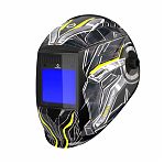 Маска сварочная Hanskonner HWH701R хамелеон, экран 100×80 мм