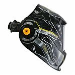 Маска сварочная Hanskonner HWH701R хамелеон, экран 100×80 мм