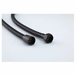 Шланг для душа Frap F46-6 усиленный, Длина 150 см, матовый, черный