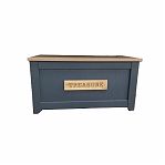 Сундук Treasure для хранения предметов, ЛДСП, МДФ, графит, 470х510х990 мм