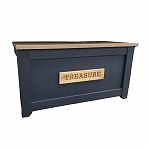 Сундук Treasure для хранения предметов, ЛДСП, МДФ, графит, 470х510х990 мм