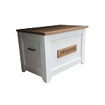 Сундук Treasure для хранения предметов, ЛДСП+МДФ, белый, 470х510х920 мм