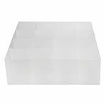 Коробка для белья Рыжий Кот PSB-03/16, 312554,16 ячеек, 100х300х300 мм, пластик, белый