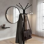 Вешалка-стойка напольная Зми Луч 5 ВНП 361, h 1770 мм, d 630 мм, черный