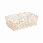 Корзина универсальная Econova Floral 300x195x95 мм Бытпласт 4312962